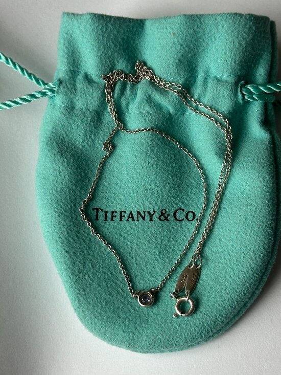 Tiffany & Co. Jewelry - Tiffany & Co. Elsa Peretti Color by the Yard Amethyst Necklace 925 Silver